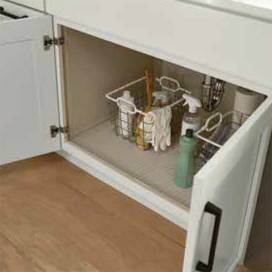 under sink vanity organizer